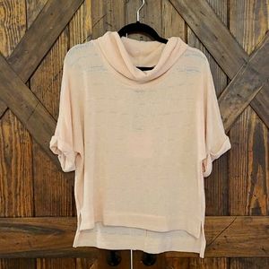 Small Agnes & Dora Cowl & Cuff Pullover Almond